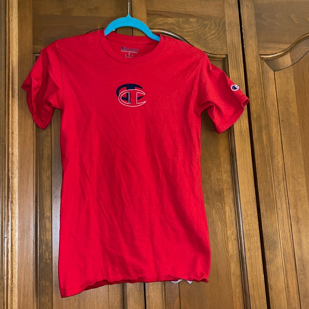 CHAMPION Red T-Shirt